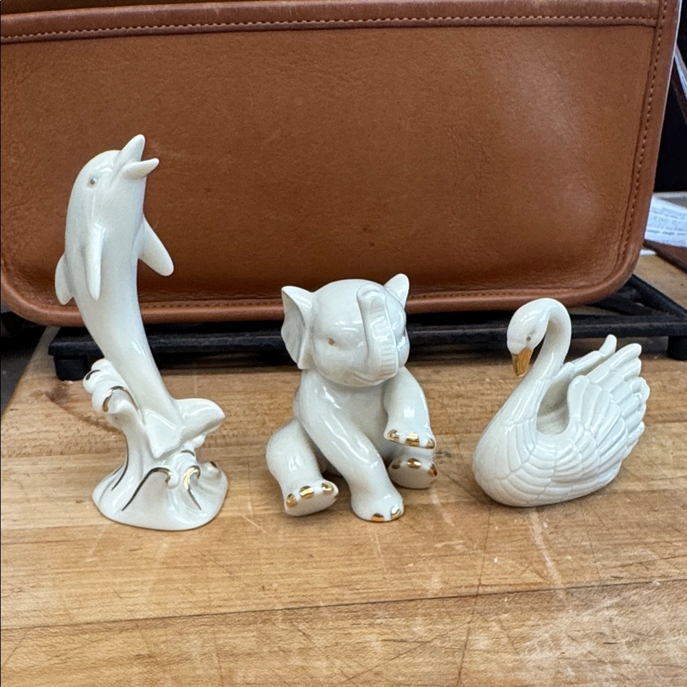Lenox Cream Animal Figurine Set